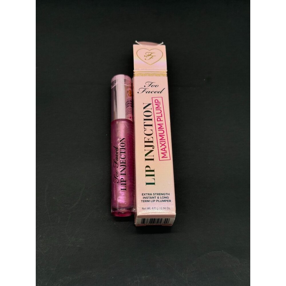 Too Faced Lip Injection Maximum Plump Extra Strength Lip Plumper Gloss 0.14 OZ